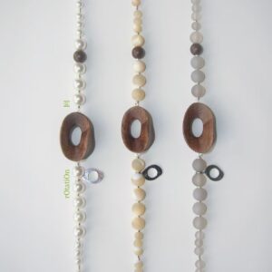 Wood Orbit Necklace