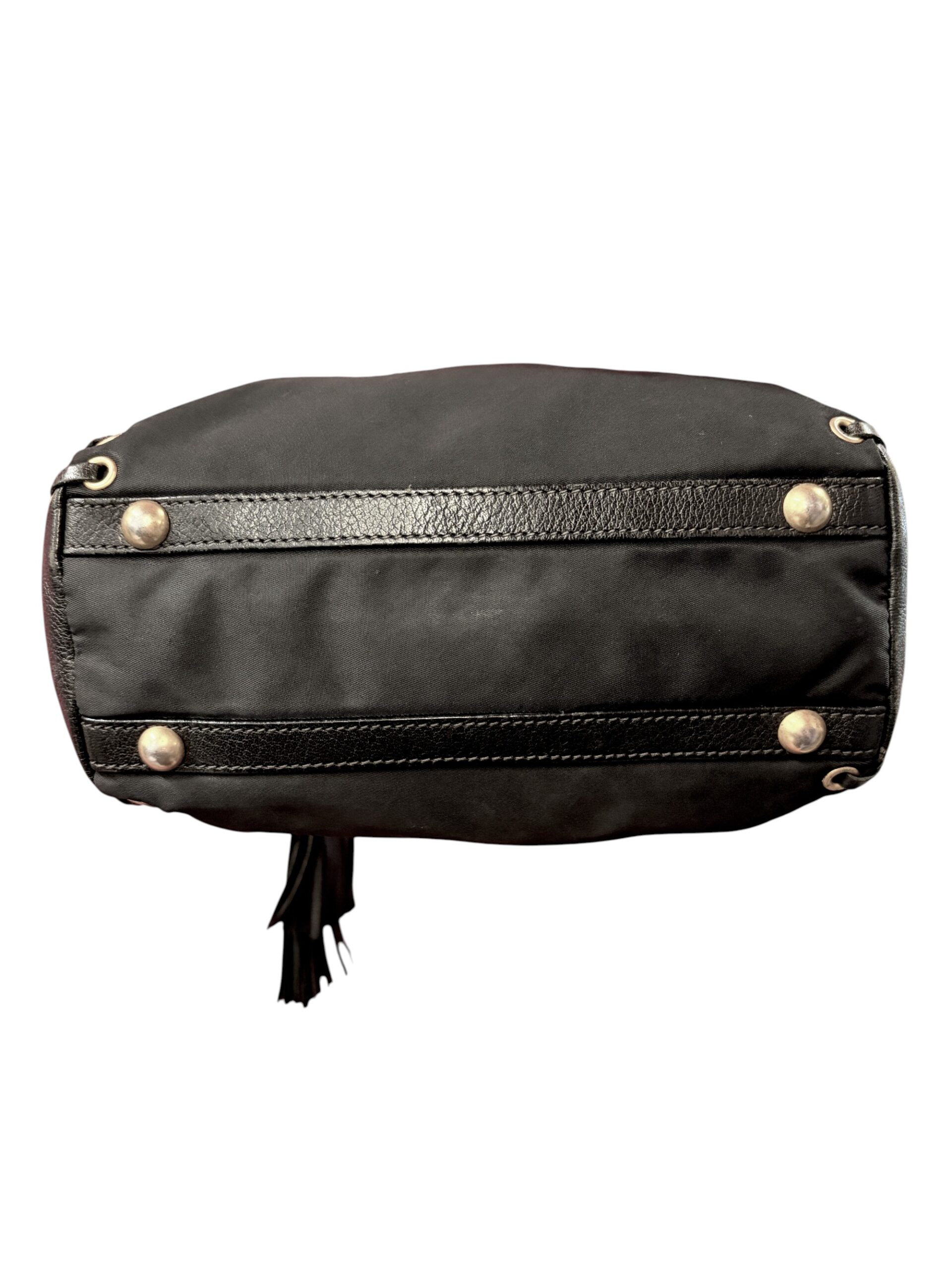 Prada Nylon Grommet Mini Tote Bag - Image 8