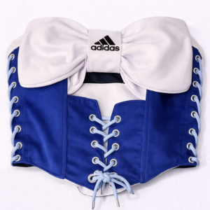 Adidas Remake Lace-Up Corset Top