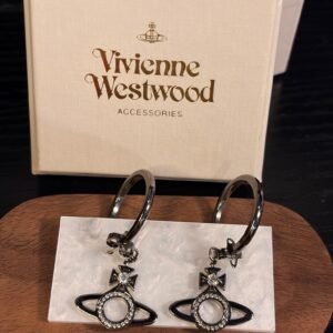 Vivienne Westwood Circle Orb Earrings